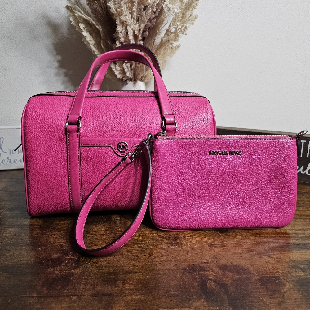 Michael Kors Dragonfruit Convertible Wristlet View 6